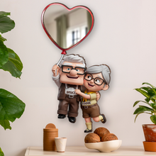 Load image into Gallery viewer, Forever Together - Personalized Couple Wall Hanging Mirror Mirror PopCulturePrints
