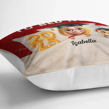 Load image into Gallery viewer, I Graduated, Can I Go Back To Bed Now? - Personalized Pillow - Perfect Graduation Gift for Students, Moms, and Grandmas Pillow PopCulturePrints