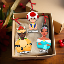 Load image into Gallery viewer, Custom Movie Lover Princess Christmas Ornament Ornament PopCulturePrints