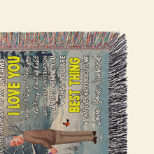 Load image into Gallery viewer, Personalized Romantic Blanket - Valentine's Day Gifts, Christmas Gift for Wife & Couples Blanket PopCulturePrints