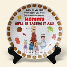 Load image into Gallery viewer, "Behind You All Your Memories" - Personalized Ring Dish - Perfect Gift for Graduates, Moms, and Grandmas Plates PopCulturePrints