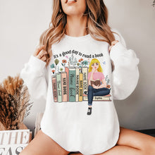 Load image into Gallery viewer, Personalized Book Lovers Shirt | It's A Good Day To Read A Book Shirts PopCulturePrints