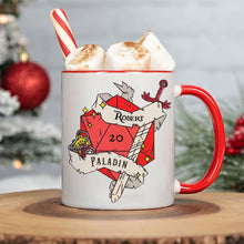 Load image into Gallery viewer, Personalized Paladin Coffee Mug for Fantasy Role-Playing Game Fans Coffee Mug PopCulturePrints