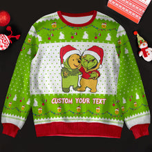 Load image into Gallery viewer, Customizable Christmas Sweater for Movie Fans Ugly Christmas Sweater PopCulturePrints
