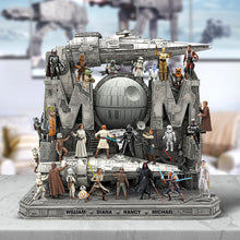 Load image into Gallery viewer, "A Galaxy of Love: A Personalized Journey Through the Stars" - Galaxy Troop Acrylic Plaque - Custom Gift for Mom, Grandma, and More! Shaped Plaques PopCulturePrints