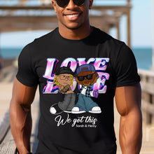 Load image into Gallery viewer, Personalized Cartoon Couple Shirt - Perfect Valentine’s Day Gift for Couples Shirts PopCulturePrints