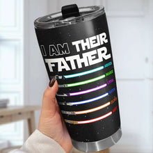 Load image into Gallery viewer, Personalized 'I Am Their Father' Custom Tumbler Tumbler Cup PopCulturePrints