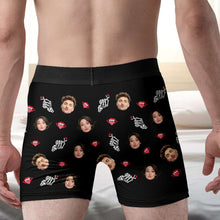 Load image into Gallery viewer, Personalized Blooming Together Poster for Older Couples Boxer Briefs PopCulturePrints