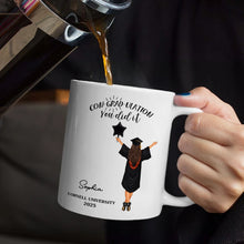 Load image into Gallery viewer, You Did It - Personalized Graduation Mug for Achievers Mug PopCulturePrints