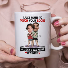 Load image into Gallery viewer, Custom Couple Mug - Personalized Romantic Gift for Valentine's Day Gifts Coffee Mug PopCulturePrints