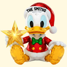 Load image into Gallery viewer, Celebrate Joy with Our Personalized Acrylic Christmas Tree Topper Ornament PopCulturePrints