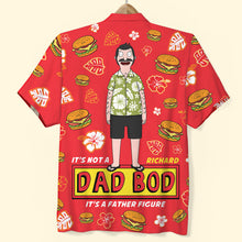 Load image into Gallery viewer, It's Not a Dad Bod, It's a Father Figure - Personalized Hawaiian Shirt for Dads Hawaiian Shirts PopCulturePrints