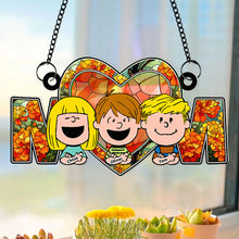 Load image into Gallery viewer, Personalized Suncatcher Ornament for Mom - Heartwarming Gift Ornament PopCulturePrints