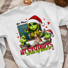 Load image into Gallery viewer, Custom Teacher Shirt - My Students Stole My Heart Shirts PopCulturePrints