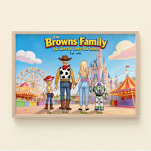 Load image into Gallery viewer, Family Adventure Canvas - A Personalized Journey for Your Loved Ones