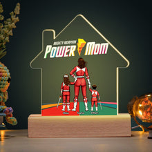 Load image into Gallery viewer, Custom LED Light: Power Mom Tribute Led Night Light PopCulturePrints