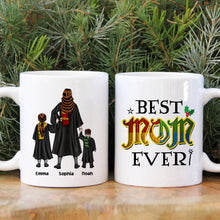 Load image into Gallery viewer, Personalized Magic Family Christmas Mug - Best Mom Ever Coffee Mug PopCulturePrints