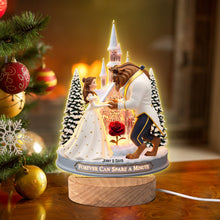 Load image into Gallery viewer, Forever Can Spare a Minute – Personalized LED Light for Couples Led Night Light PopCulturePrints