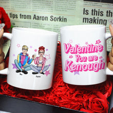 Load image into Gallery viewer, Valentine's Day Personalized Couple Mug | Custom Valentine's Day Gifts Coffee Mug PopCulturePrints