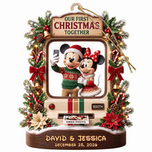 Load image into Gallery viewer, Our First Christmas Together Ornament - Personalized Gift for Couples