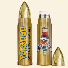 Load image into Gallery viewer, Personalized Bullet Tumbler for Dad - PokéDad Collection Tumbler Cup PopCulturePrints