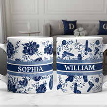 Load image into Gallery viewer, Love Blooms: Naughty Couples Coffee Mug - Personalized Gifts For Couples Coffee Mug PopCulturePrints