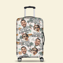 Load image into Gallery viewer, Frenemies Forever Anime Fusion Tee Luggage Covers PopCulturePrints