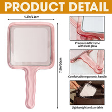 Load image into Gallery viewer, Just a Girl Who Loves Baking - Personalized Handheld Mirror for Baking Enthusiasts Mirror PopCulturePrints