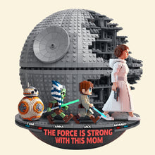 Load image into Gallery viewer, Strong Mom Acrylic Plaque - Personalized Gifts For Mother's Day 03ohtn240226 Shaped Plaques PopCulturePrints