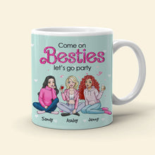 Load image into Gallery viewer, Cozy Green Monster Family Personalized Christmas Door Mat Coffee Mug PopCulturePrints