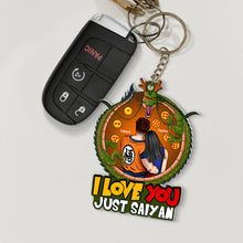 Load image into Gallery viewer, Personalized Dragon Couple Keychain - Anime Love Gift - Valentine's Day Gifts Keychains PopCulturePrints