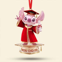 Load image into Gallery viewer, Celebrate Achievements with Our Cute Monster Graduation Ornament - Personalized Gift for Graduates Ornament PopCulturePrints