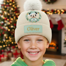 Load image into Gallery viewer, Bring Joy with Our Cute Cartoon Bobble Beanie Hat - Personalized Gifts for Kids Hat PopCulturePrints