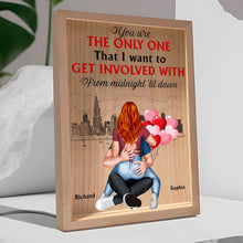 Load image into Gallery viewer, Personalized Light Box: You Are The Only One for Couples PopCulturePrints