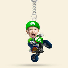 Load image into Gallery viewer, Custom Kids Photo Keychain - Pop Culture Design Keychains PopCulturePrints