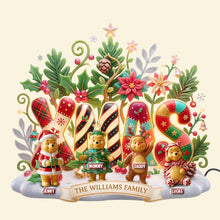 Load image into Gallery viewer, “Celebrate Family Togetherness” - Lovely Xmas Family Light Box - Personalized Christmas Gifts for Family