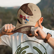 Load image into Gallery viewer, Custom Superhero Dad Cap - Personalized with Kids' Names Caps PopCulturePrints