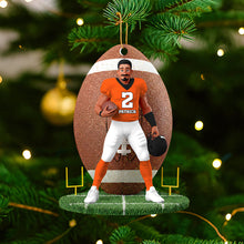Load image into Gallery viewer, “Score Big This Christmas!” - Personalized Christmas Ornament for True Fans Ornament PopCulturePrints