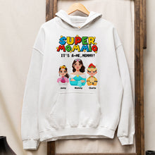Load image into Gallery viewer, Super Mommiio - Personalized Gifts For Mom Shirt Shirts PopCulturePrints