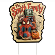 Load image into Gallery viewer, “Trick or Treat with Style!” - Spooky Halloween Yard Sign - Personalized Gift for Families