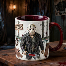 Load image into Gallery viewer, “Unleash Your Inner Villain” - Creepy Villain Accent Mug, Personalized Gift for Horror Fans Coffee Mug PopCulturePrints