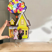Load image into Gallery viewer, Disney Up Inspired Personalized Couple Key Holder - Unique Valentine's Day Gifts Keychains PopCulturePrints