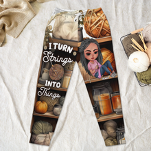 Load image into Gallery viewer, Personalized Crochet Lover Sweatpants Shorts and Pants PopCulturePrints