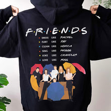Load image into Gallery viewer, Friends TV Show 30th Anniversary Shirt - Classic 90s Sitcom Tribute Shirts PopCulturePrints