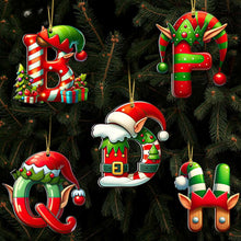Load image into Gallery viewer, Christmas Movie-Themed Alphabet Ornaments Ornament PopCulturePrints