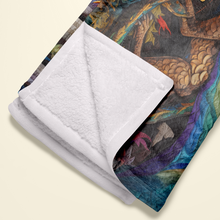 Load image into Gallery viewer, Personalized LGBT Pride Dragon Blanket Blanket PopCulturePrints