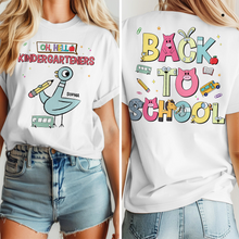 Load image into Gallery viewer, "Oh, Hello Kindergarteners!" – Personalized Back To School Shirt for Teachers and Students Shirts PopCulturePrints