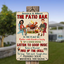 Load image into Gallery viewer, Personalized Couple Metal Sign | Perfect Valentine's Day Gifts for Couples Metal Signs PopCulturePrints