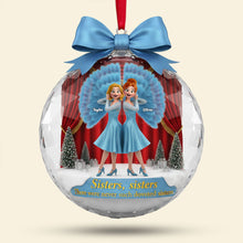 Load image into Gallery viewer, Sisters, Sisters! A Heartfelt Personalized Ornament for Besties Ornament PopCulturePrints