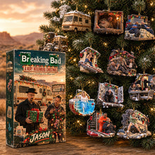 Load image into Gallery viewer, "Holiday Cheer with a Twist - Crime Drama Christmas Advent Calendar Blind Box - Personalized Gifts" Advent Calendar PopCulturePrints